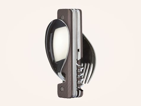 Couverts Multifonctions 13h25, Aluminium gris foncé
