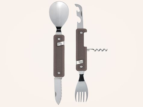 Couverts Multifonctions 13h25, Aluminium gris foncé