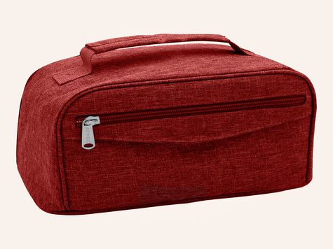 Bento + Lunch bag 11h58, Blanc / Terracotta