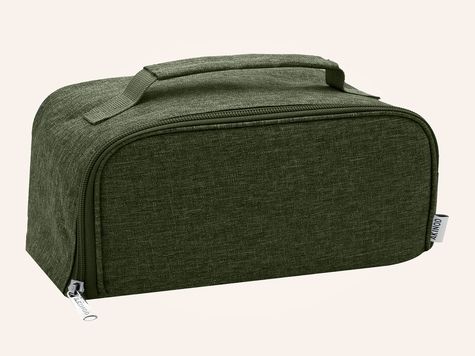 Bento + Lunch bag 11h58, Noir / Kaki