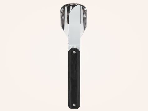 Straight Cutlery 12h34, Ebony wood